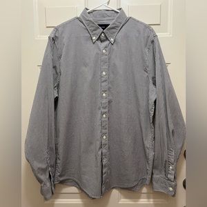 Abercrombie and Fitch Men's Poplin Button-Up Shirt